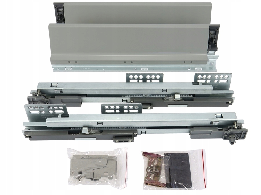 Szuflada Systembox Amix Push-open Niska Szara 400