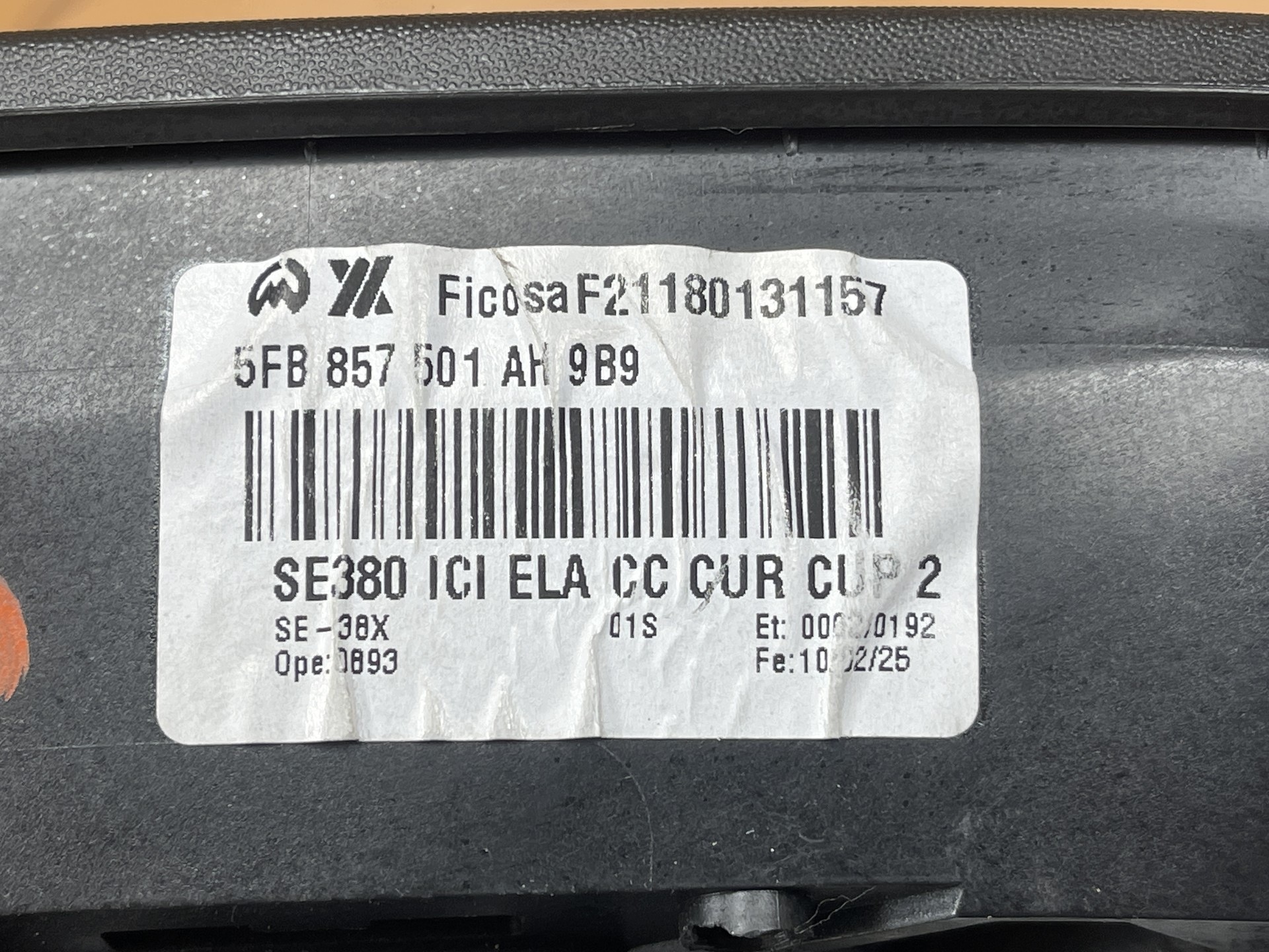 SEAT LEON IV KL 2020-2024 mirror front right 9PIN KAMERA 5FB857501AH
