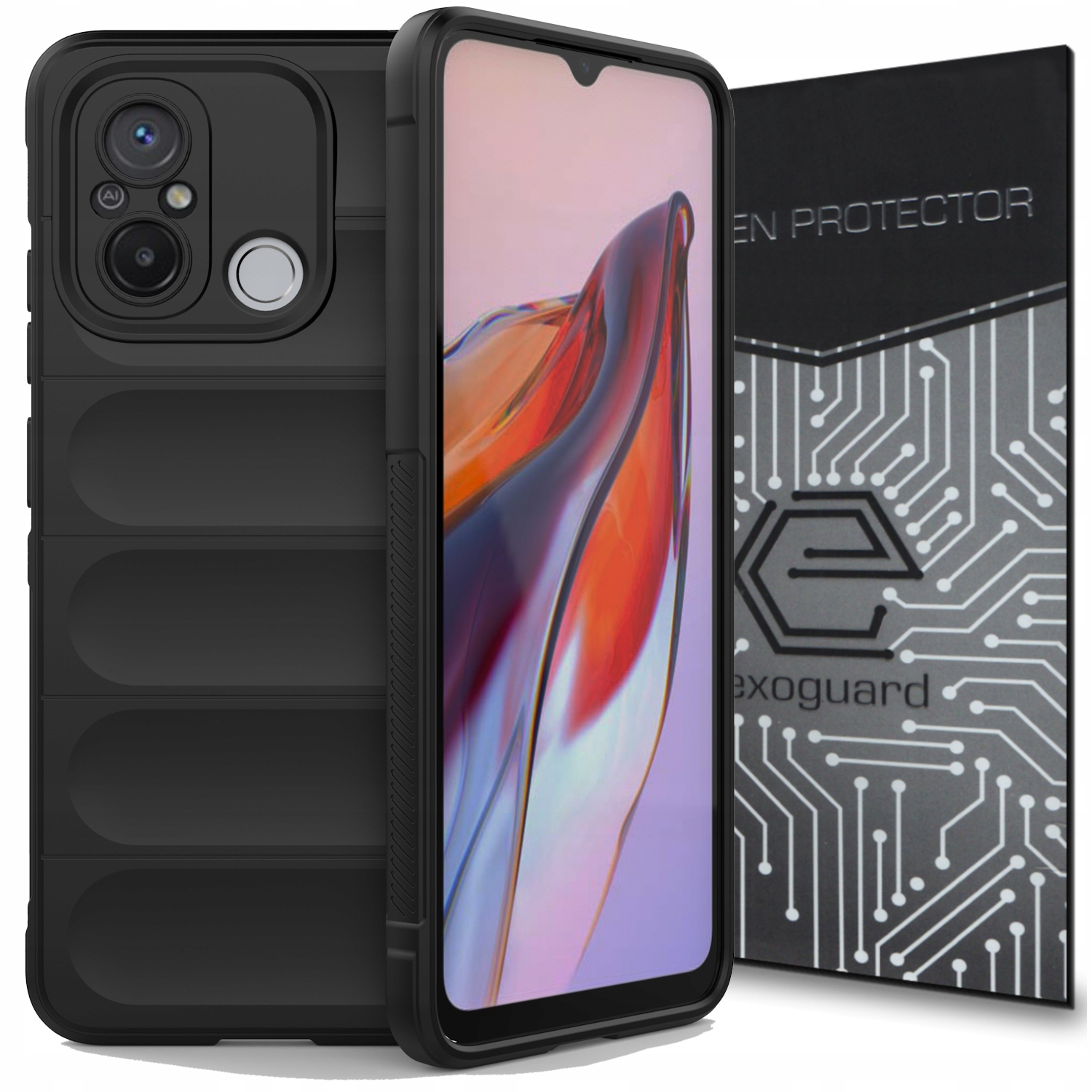 

Etui Obudowa Case Cover+szkło do Xiaomi Redmi 12C