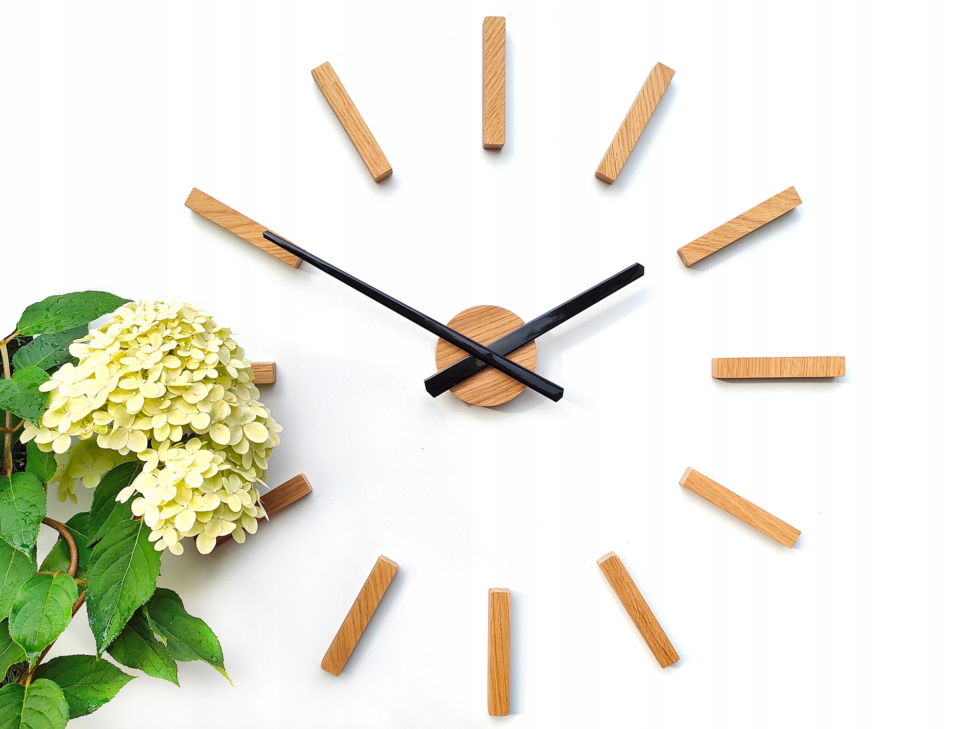 DUŻY nowoczesny ZEGAR ścienny BOSTON 60CM DIY Typ ścienny