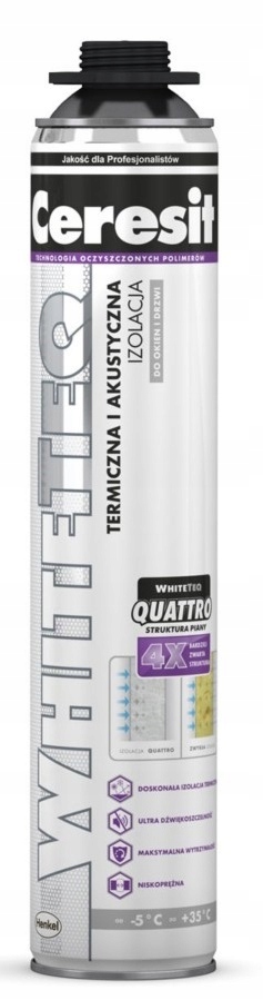 

Piana Pistoletowa Whiteteq 750ML Ceresit