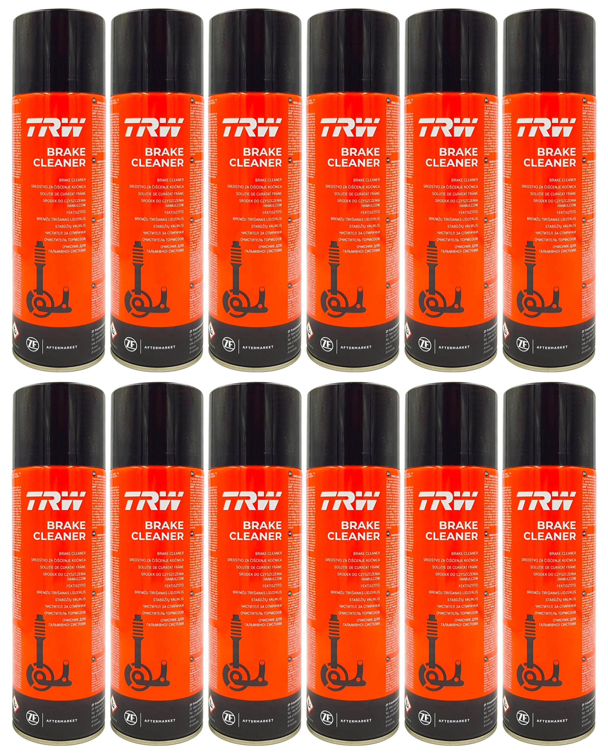 Средство для удаления тормозов TRW 12X500ML