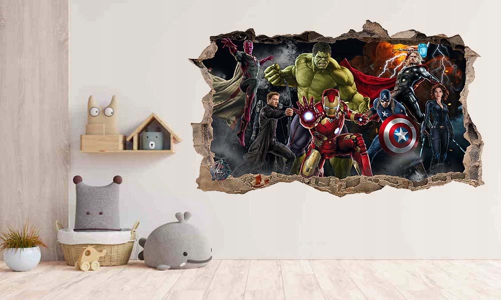 Naklejka Plakat AVENGERS Hulk XXXXL 166x100cm NR 2 Marka inna