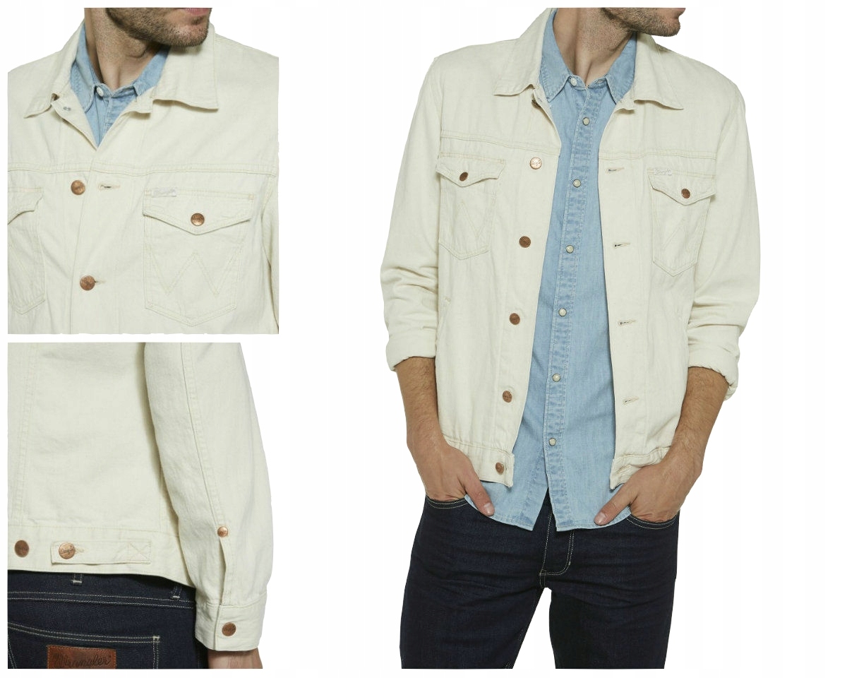 

Wrangler Kurtka Katana Jeansowa Beżowa _ M