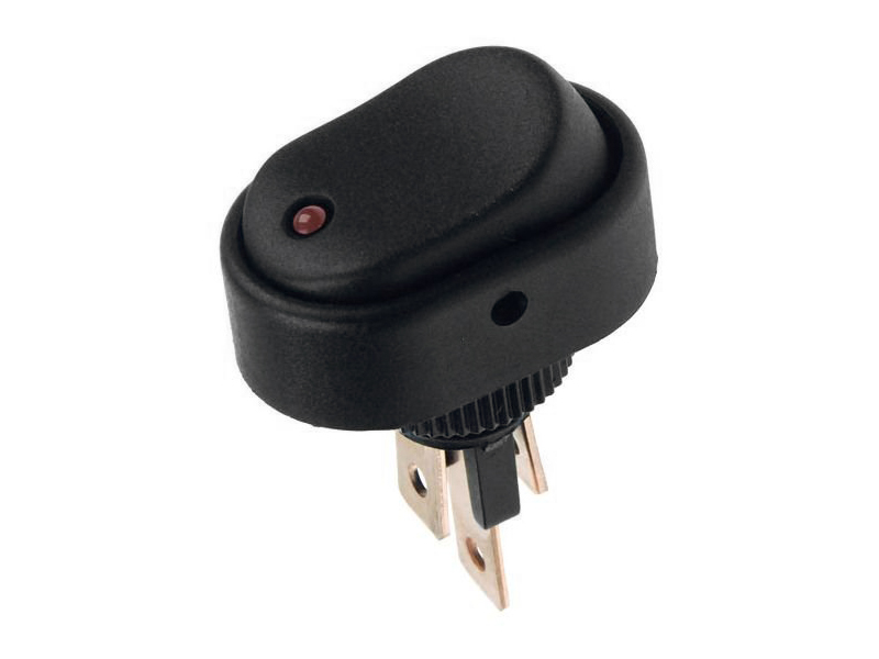 

Przełącznik ASW-20D czarny z czerwoną Led 12V