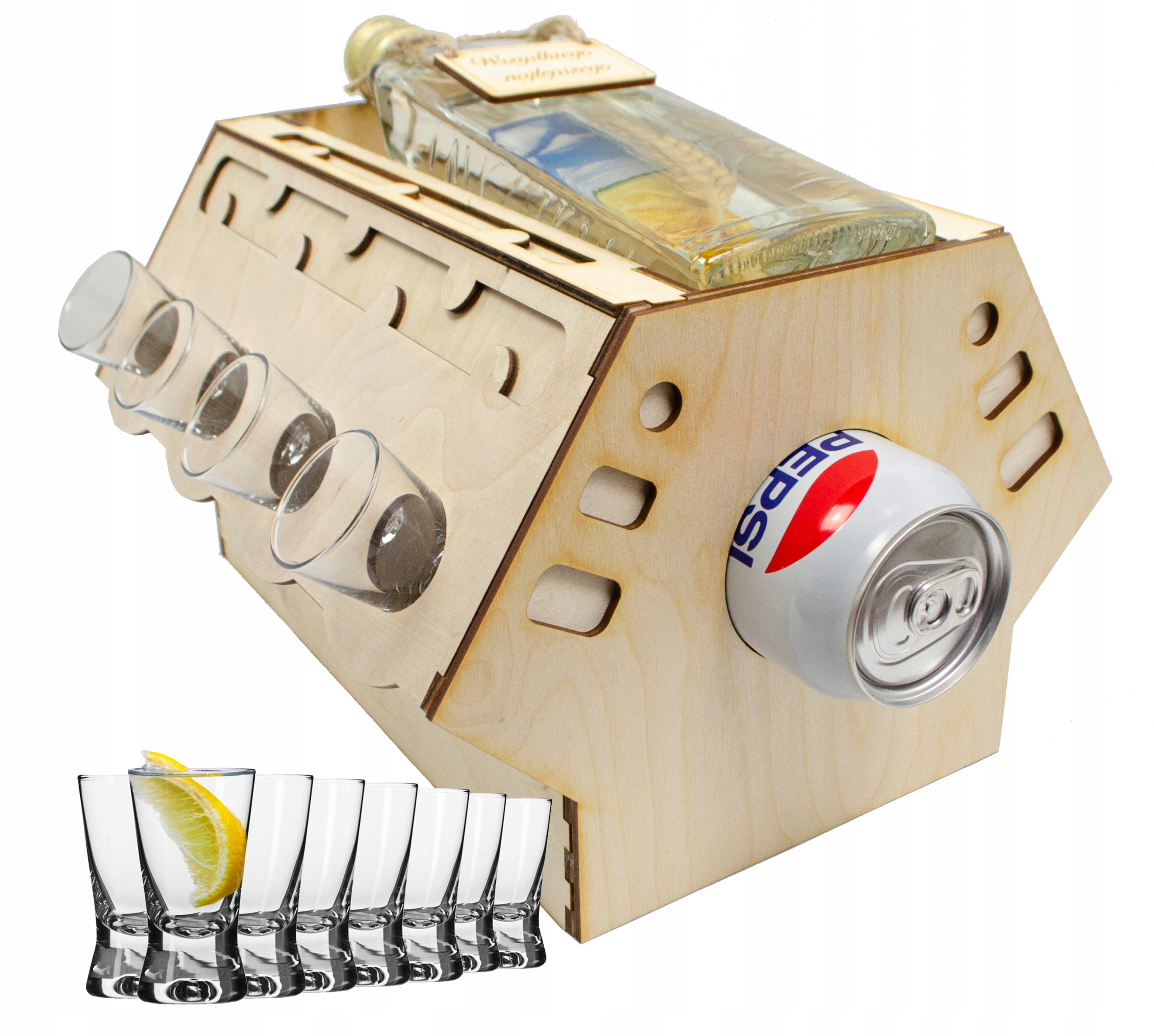 

Silnik V8 Minibar Na Urodziny 18 30 40 50 + Gratis
