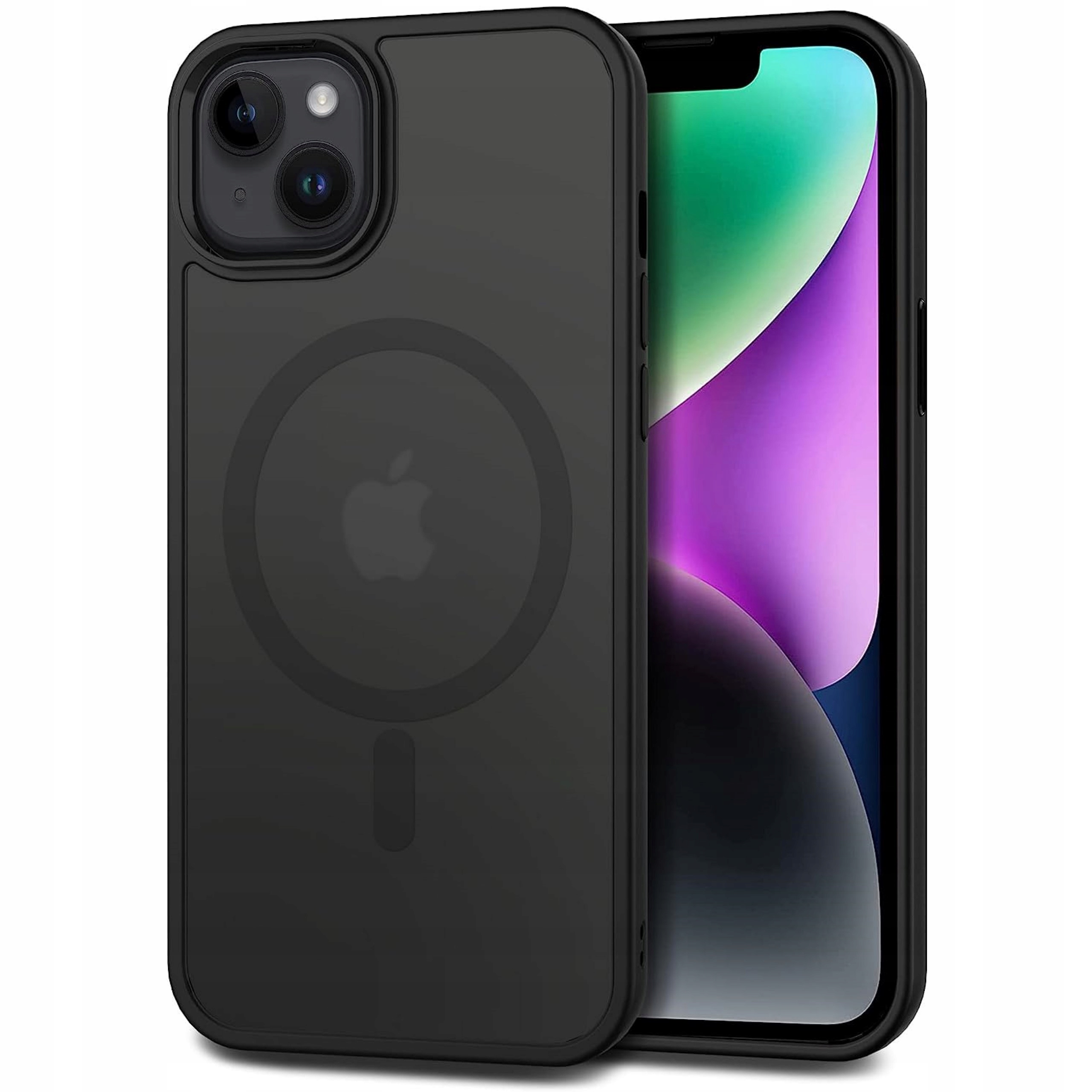 MATOWE ETUI OBUDOWA DO IPHONE 13 CZARNY MAGSAFE