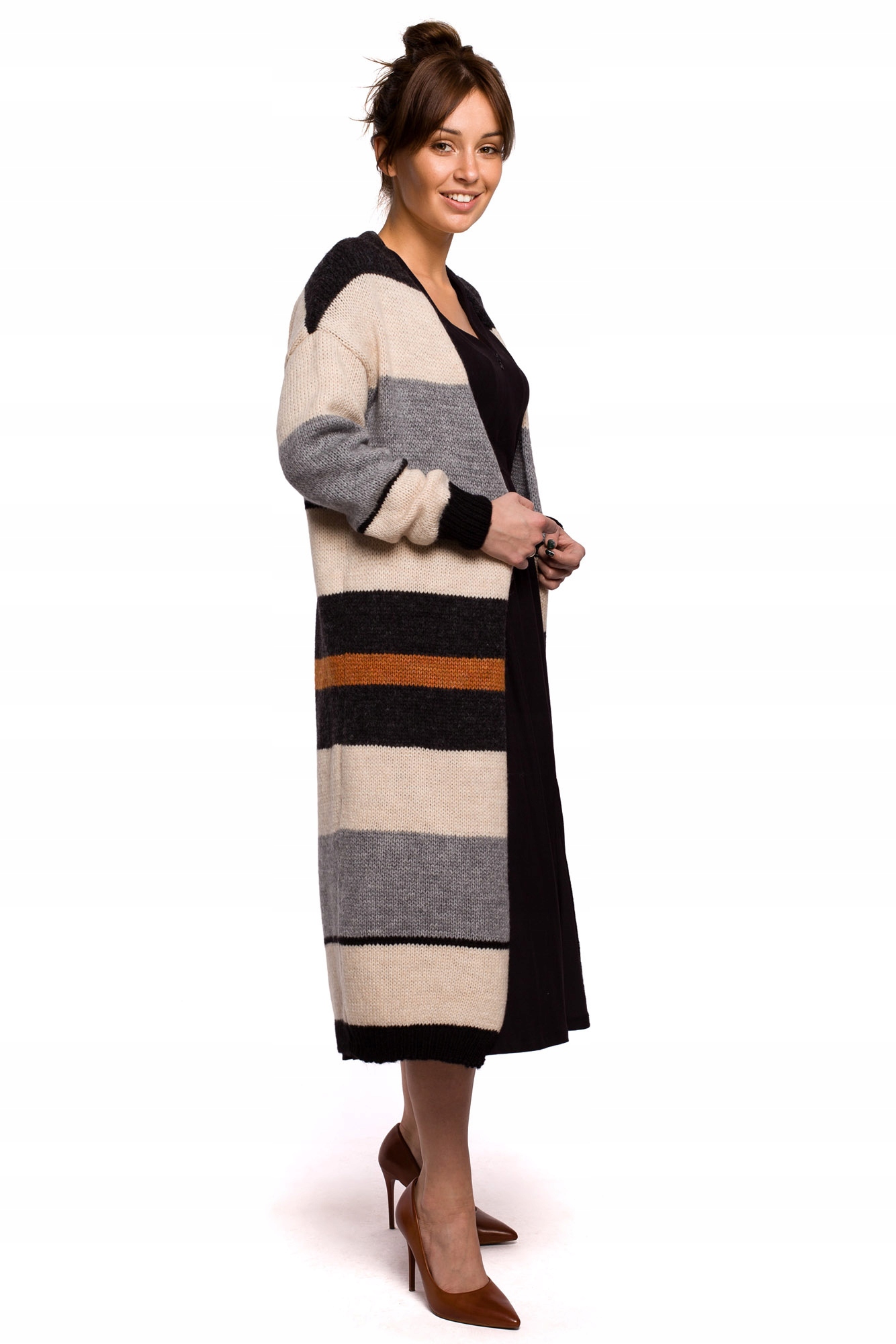 

BK055 Kardigan W Pasy Model 3 ~L/XL~ Be Knit