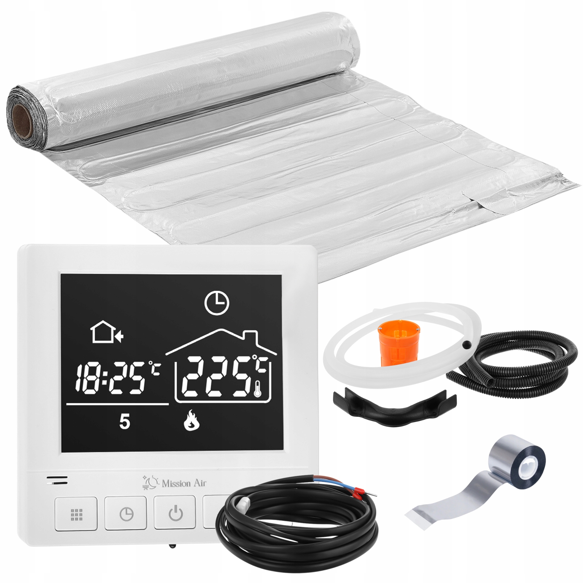 

Zestaw Mata grzewcza pod panele MAL-160W/m² 3m²