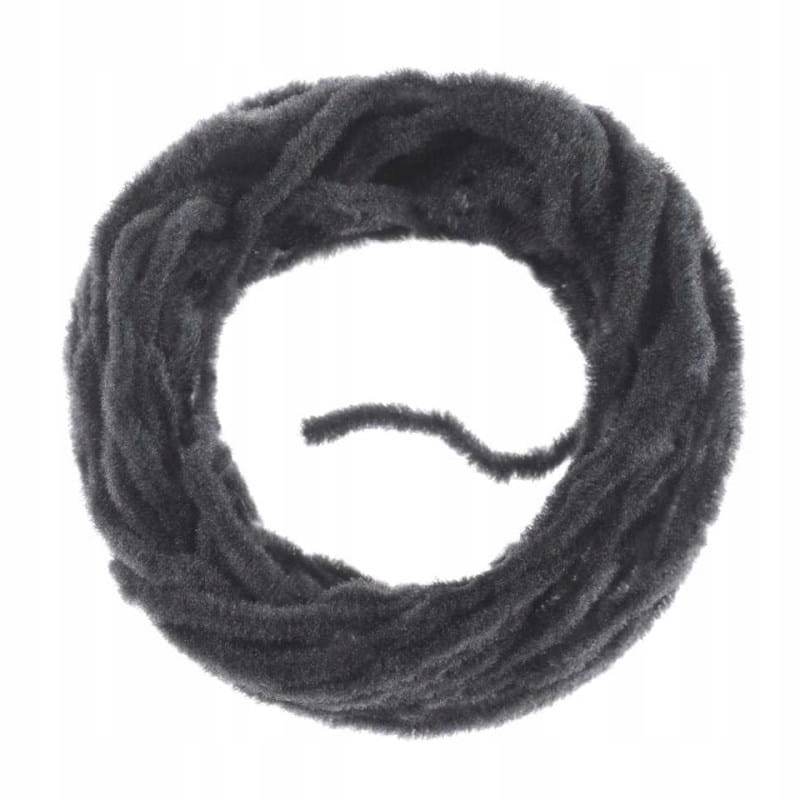 Materiał Muchowy Soldarini Wormstasy Chenille Black 1,8mm