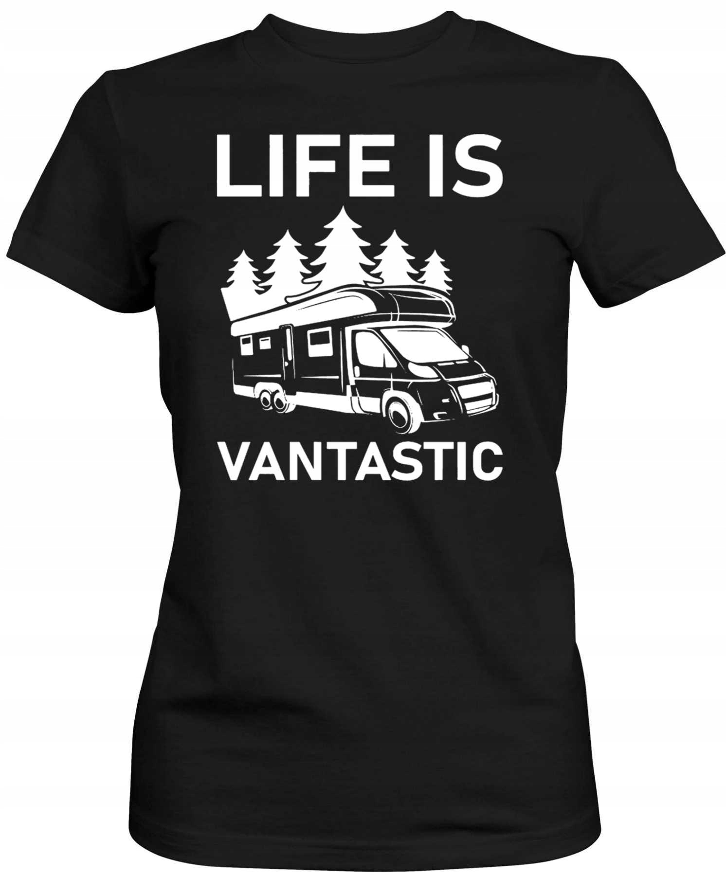 

koszulka damska Kamper Camper Caravaning Kemping
