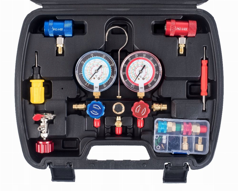 Klima Tester Manometry AZOT HYDROGEN R1234yf do znajdowania nieszelności Marka Invento