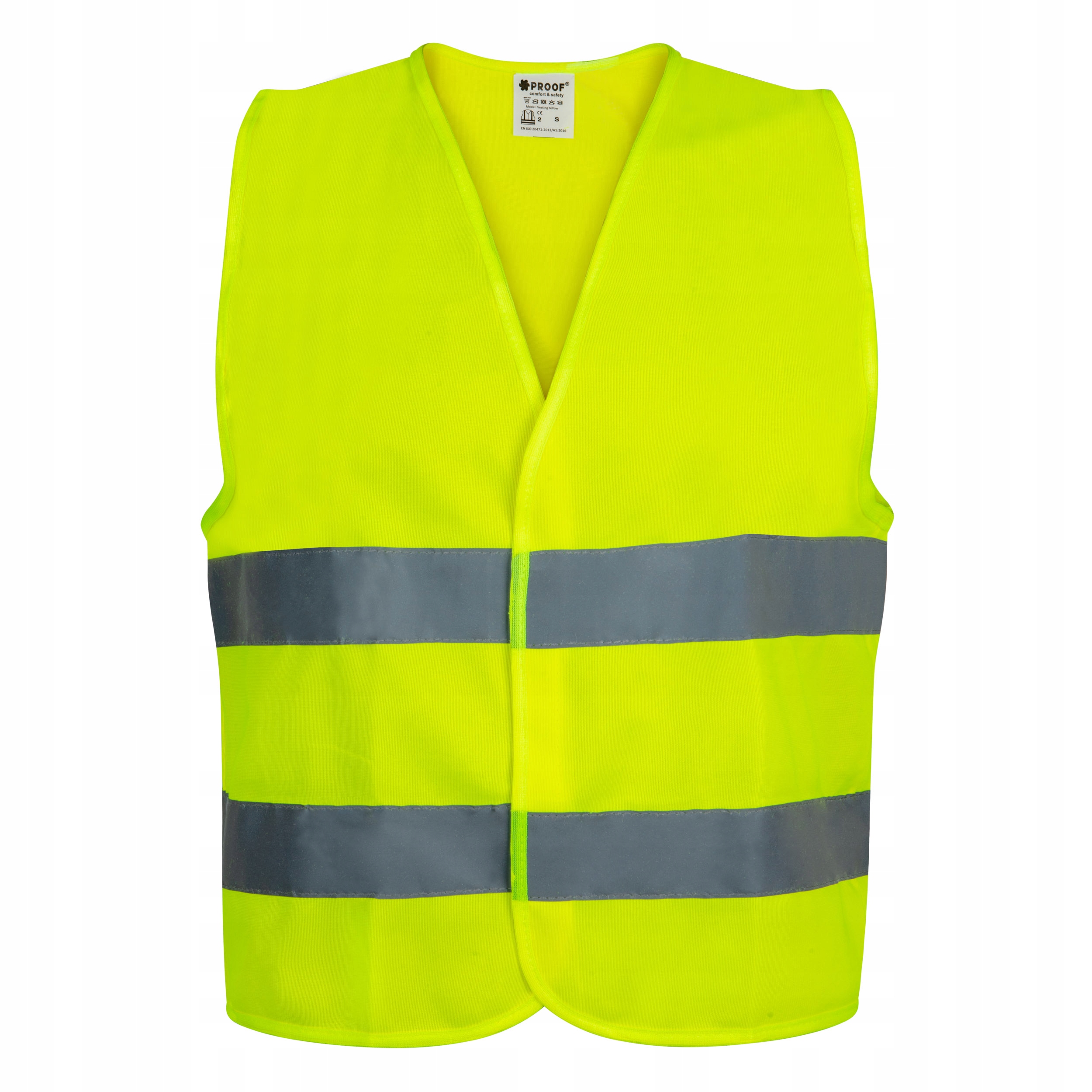 

Kamizelka Odblaskowa Żółta Ostrzegawcza XXXL