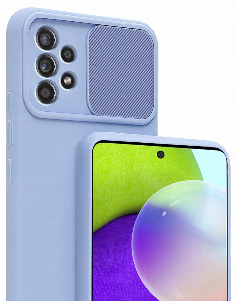 

Etui Silicone CamShield Szkło do Samsung A52 /s 5G
