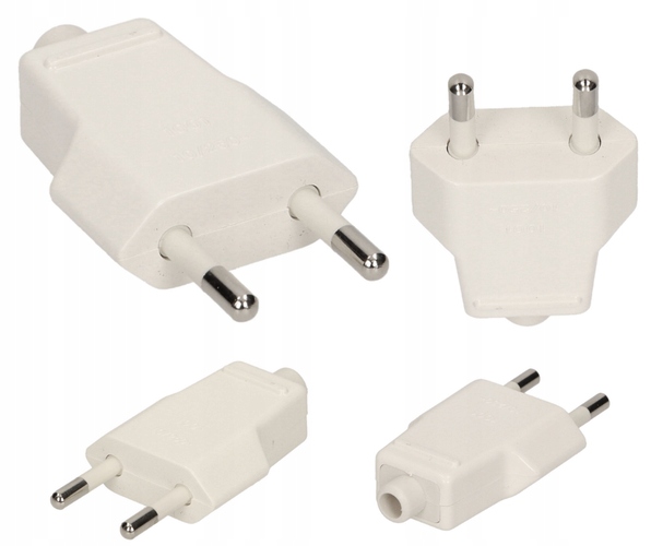 WTYCZKA PŁASKA 2P/II b/u 250V WT-1001 (ZN-11 2,5A)