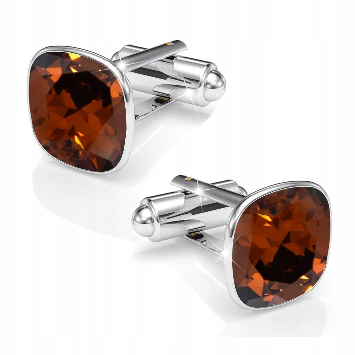 Manžetové knoflíčky Košile Stříbrné Stříbro 925 Jako Dárek Dámské