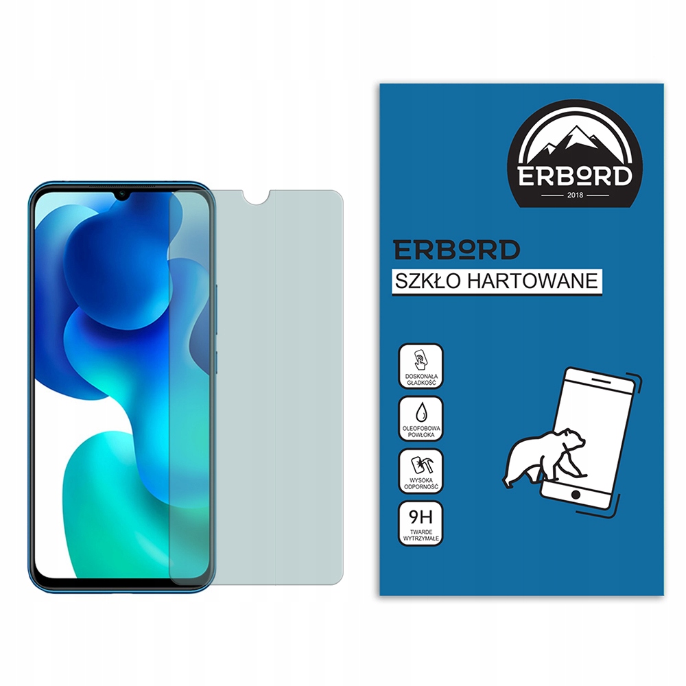 

Szkło Hartowane Erbord 9H do Xiaomi Mi 10 Lite