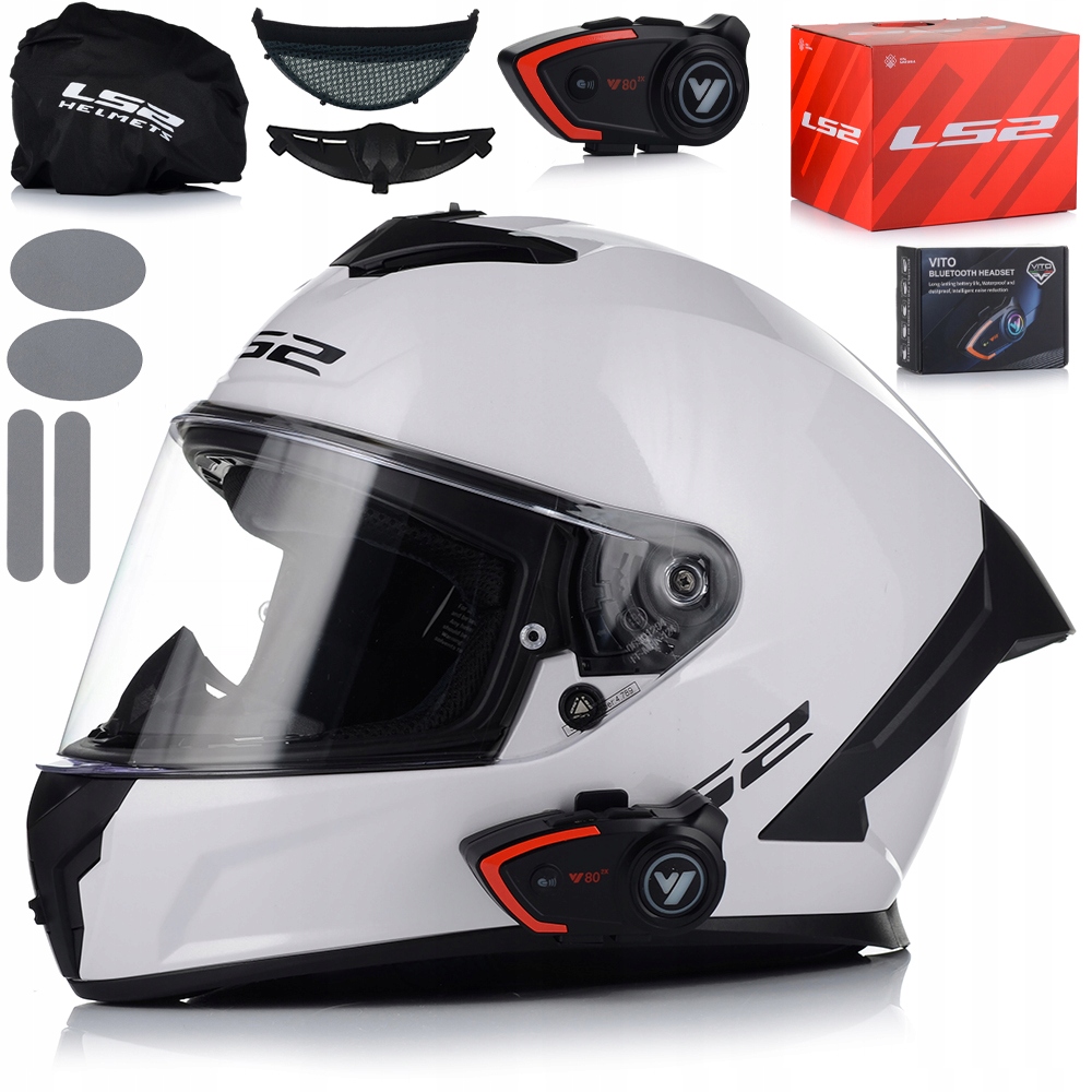 Motocyklová Prilba LS2 FF820 Rapid III Systém Pinlock Ecer 22.06 Interkom