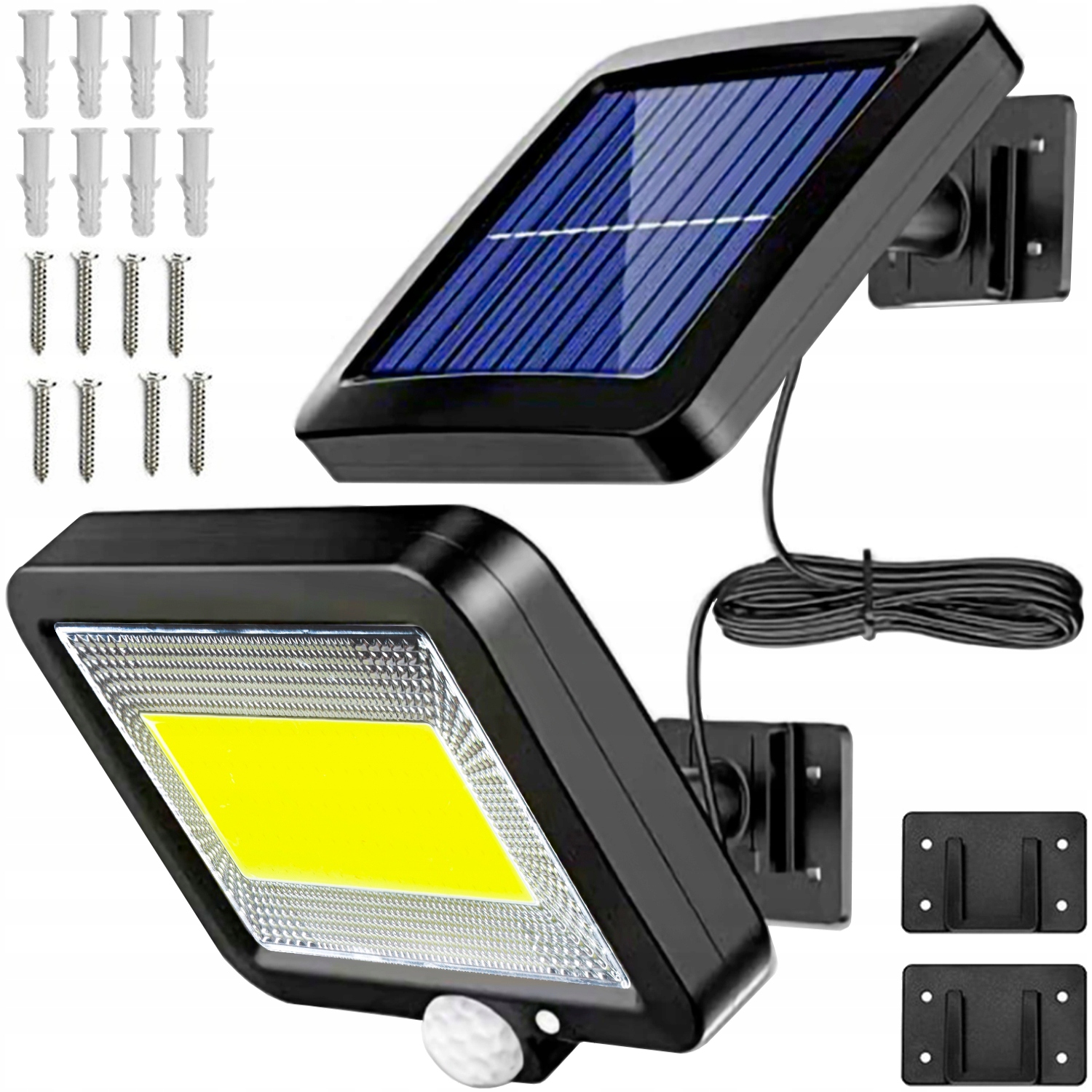 

Lampa Solarna z Czujnikiem Ruch i Zmierzch 100 Led