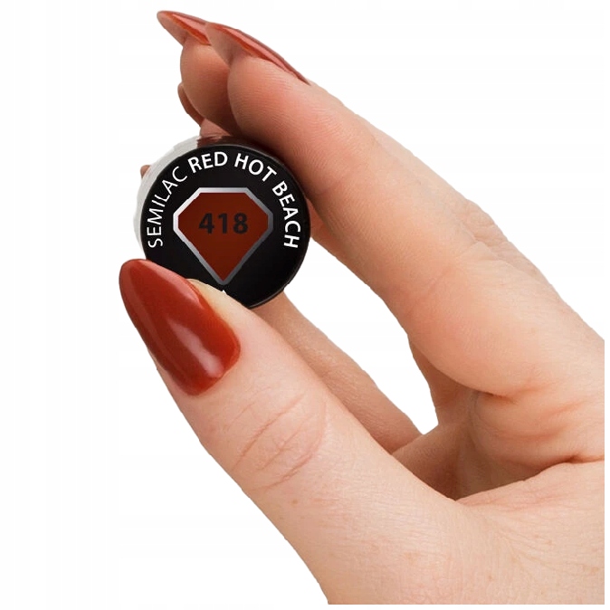 

Semilac 418 Red Hot Beach Lakier Hybrydowy 7ml