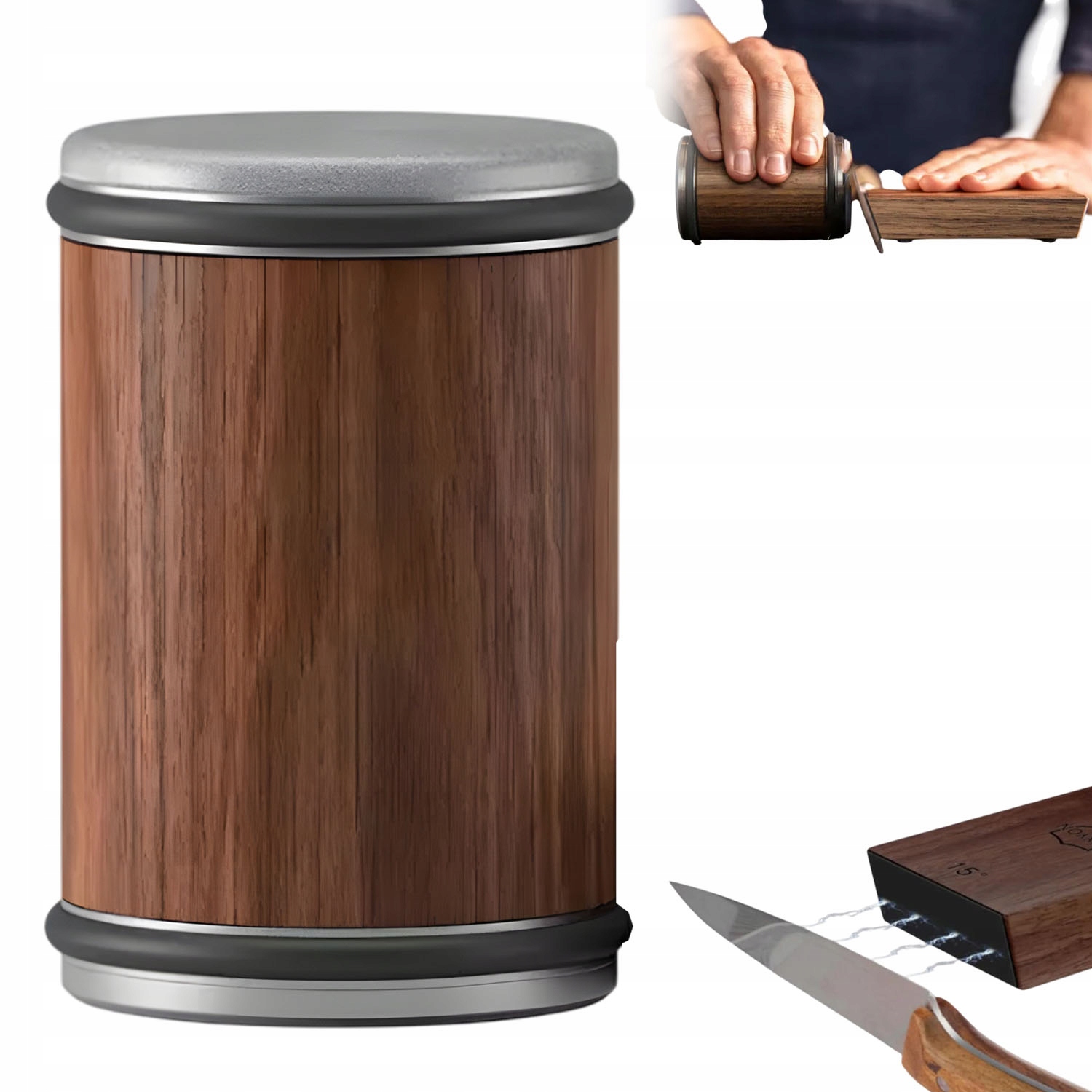 Magnetická Brousek Pro Nůžky S Nastavitelným Úhlem 15° 20° Ostření