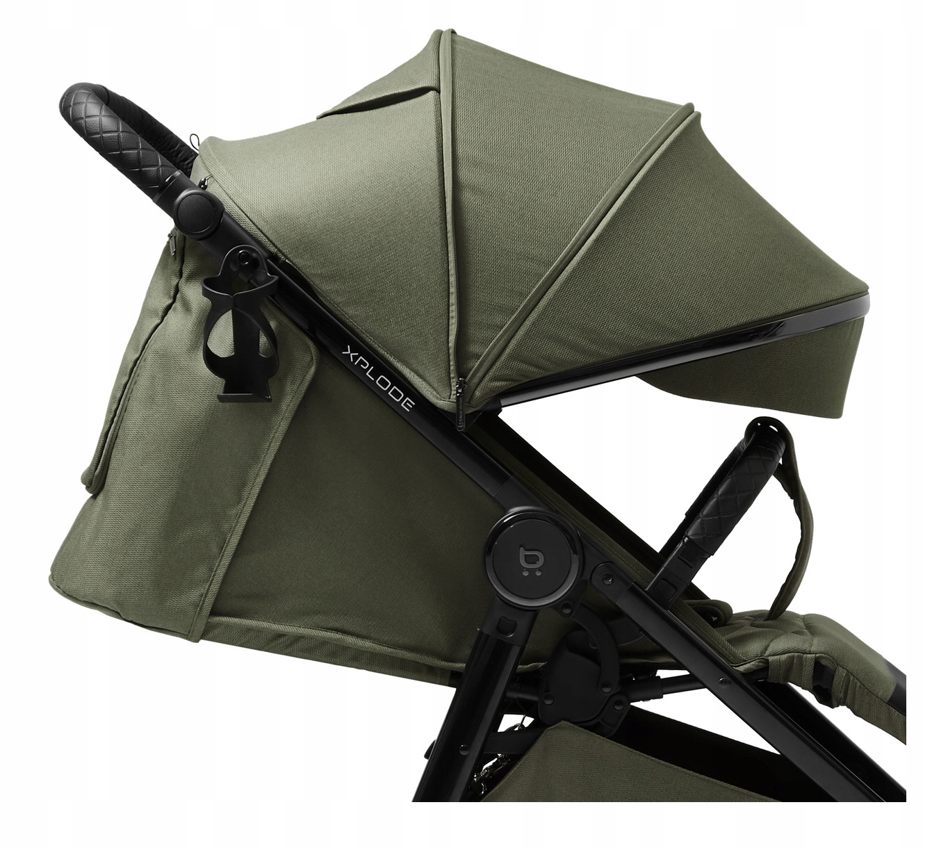 FUTURE DESIGN WÓZEK SPACEROWY XPLODE CHROME MISTY OLIVE Marka 4BABY