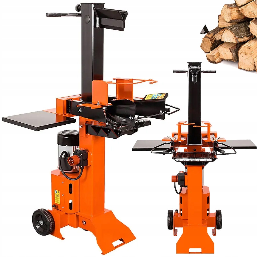 Oleo-mac ELD7 Łuparka Pionowa Hydrauliczna Do Drewna Rębak 230V 3000W 7 Ton