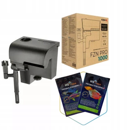 Levně Aquael Fzn Pro 1000 Kaskádový filtr 900 l/h pro akvárium bonus