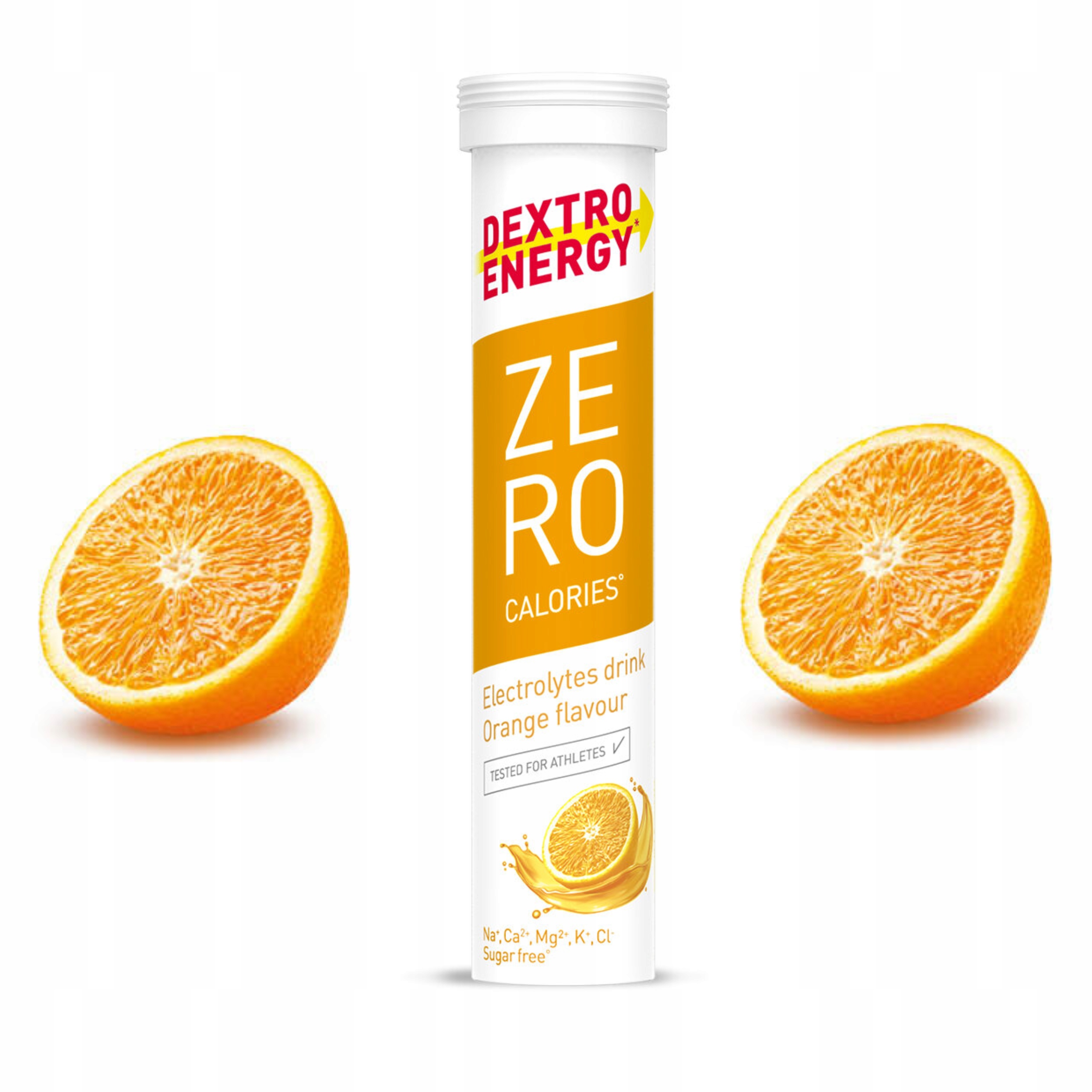 Кето электролиты Dextro Energy Zero-апельсиновый вкус