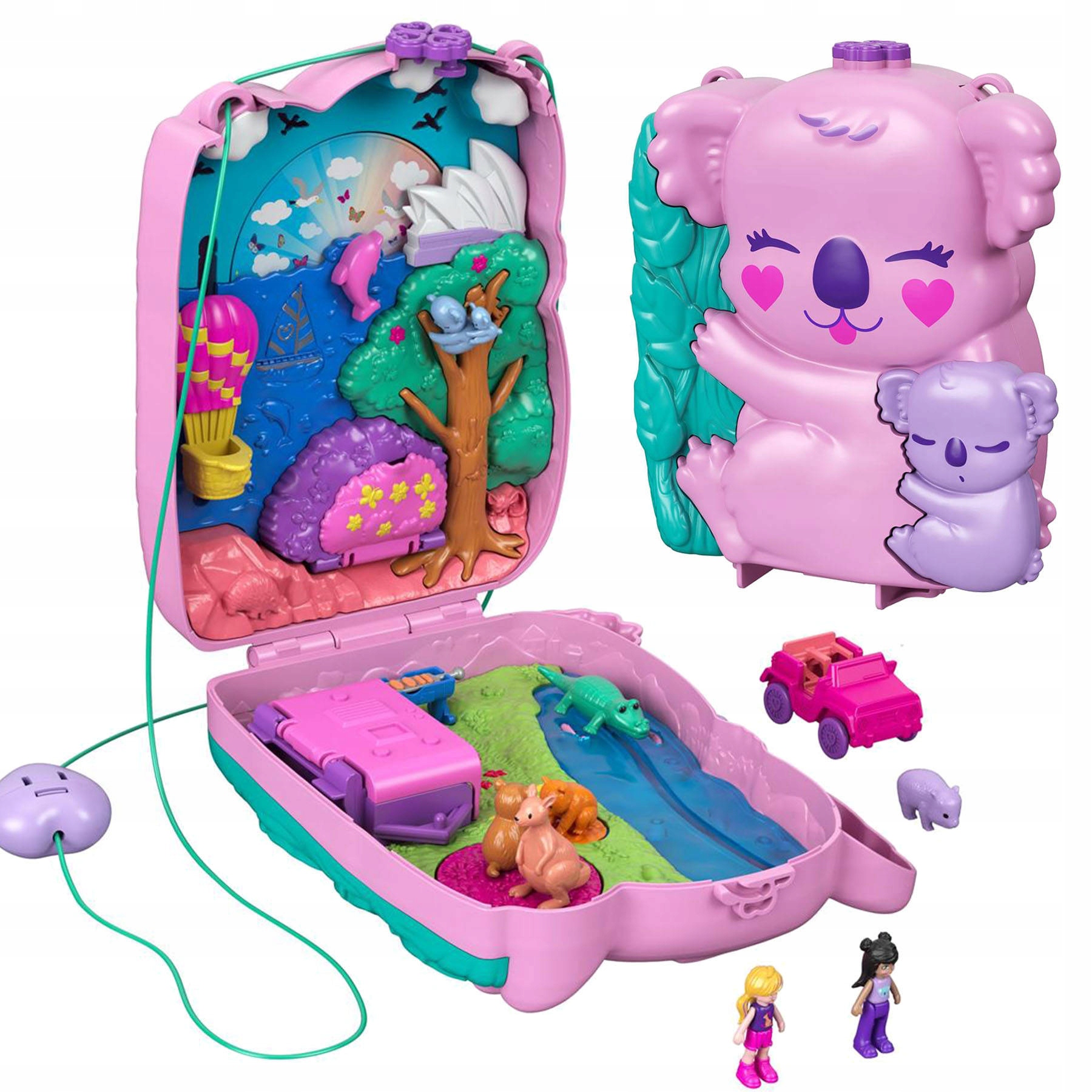 

Polly Pocket Zestaw Kompaktowa torebka Koala GXC95