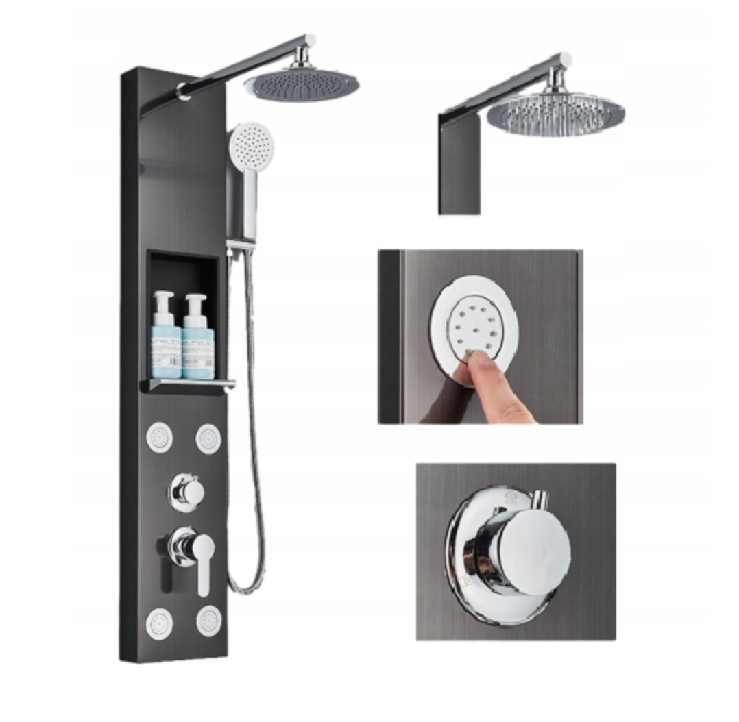 Sprchový panel, hydromasážny vodopád