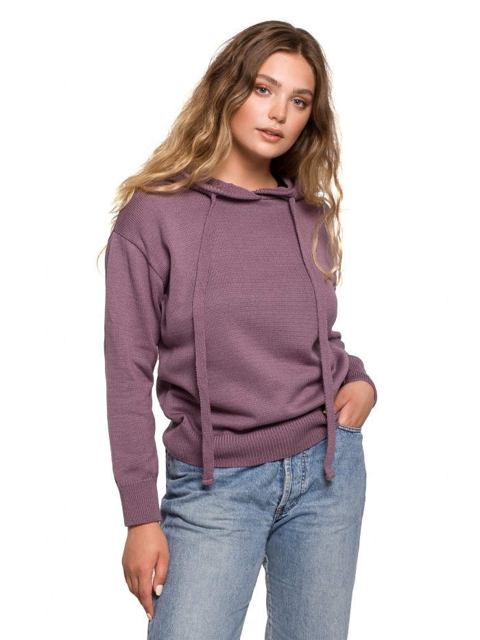 

Eu L/XL BK073 Sweter z kapturem - wrzosowy Eu L/XL
