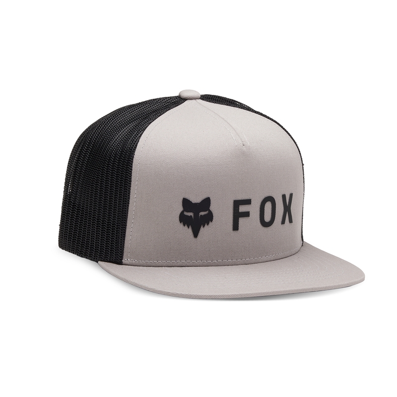 Kšiltovka Fox Absolute Mesh Snapback Steel Grey Os (os)