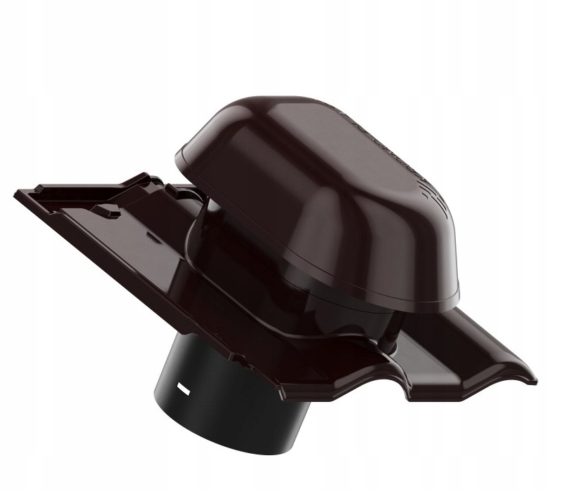 Odvětrávač Alu 150 Tandem Hnědý Ořech Glazura