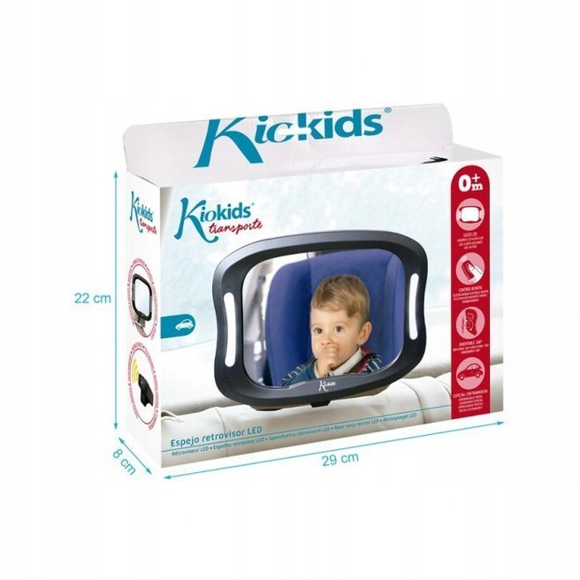 Lusterko do obserwacji dziecka do samochodu Marka KioKids