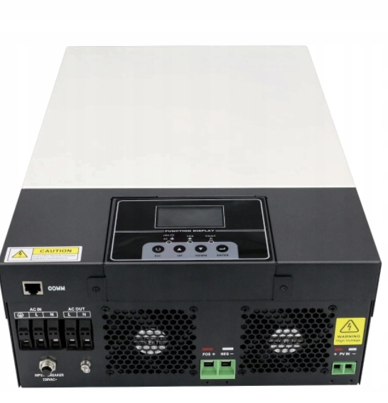 Inwerter 5500w off grid AC 220V DC 48V MPPT 100A