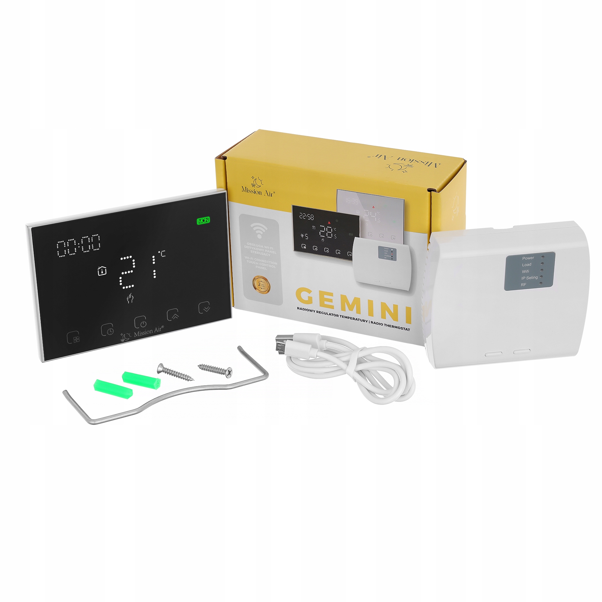 ZESTAW MATA GRZEWCZA grzejna Mission Air pod panele MAL-160W/m² 2m² WiFi EAN (GTIN) 5904890242777