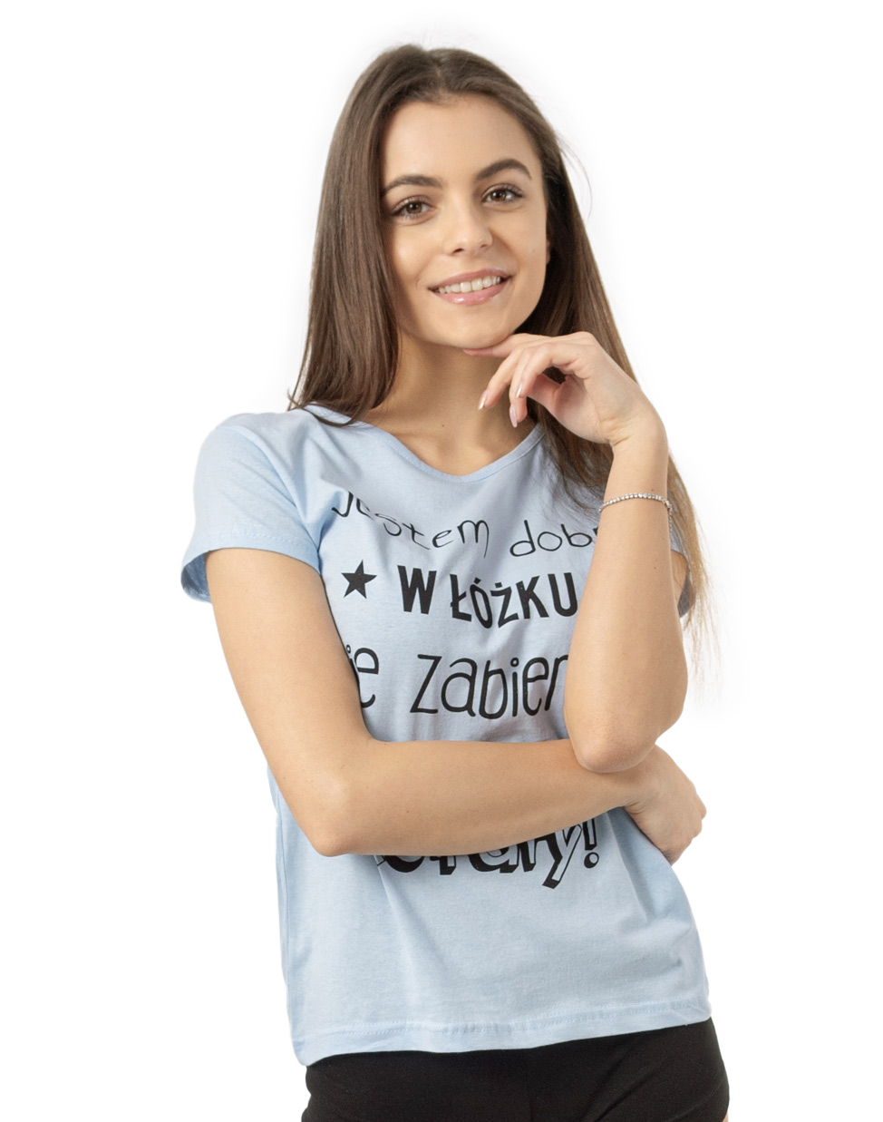 

Bluzka Koszulka Damska Podkoszulek Top 596-3 r M
