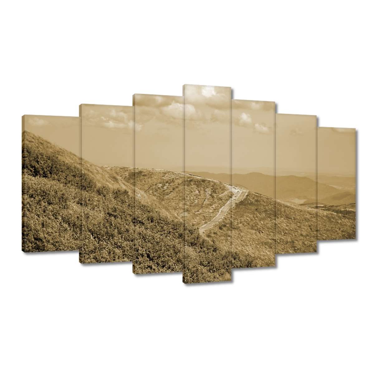 Obrazy 140x80 Polské hory Bieszczady