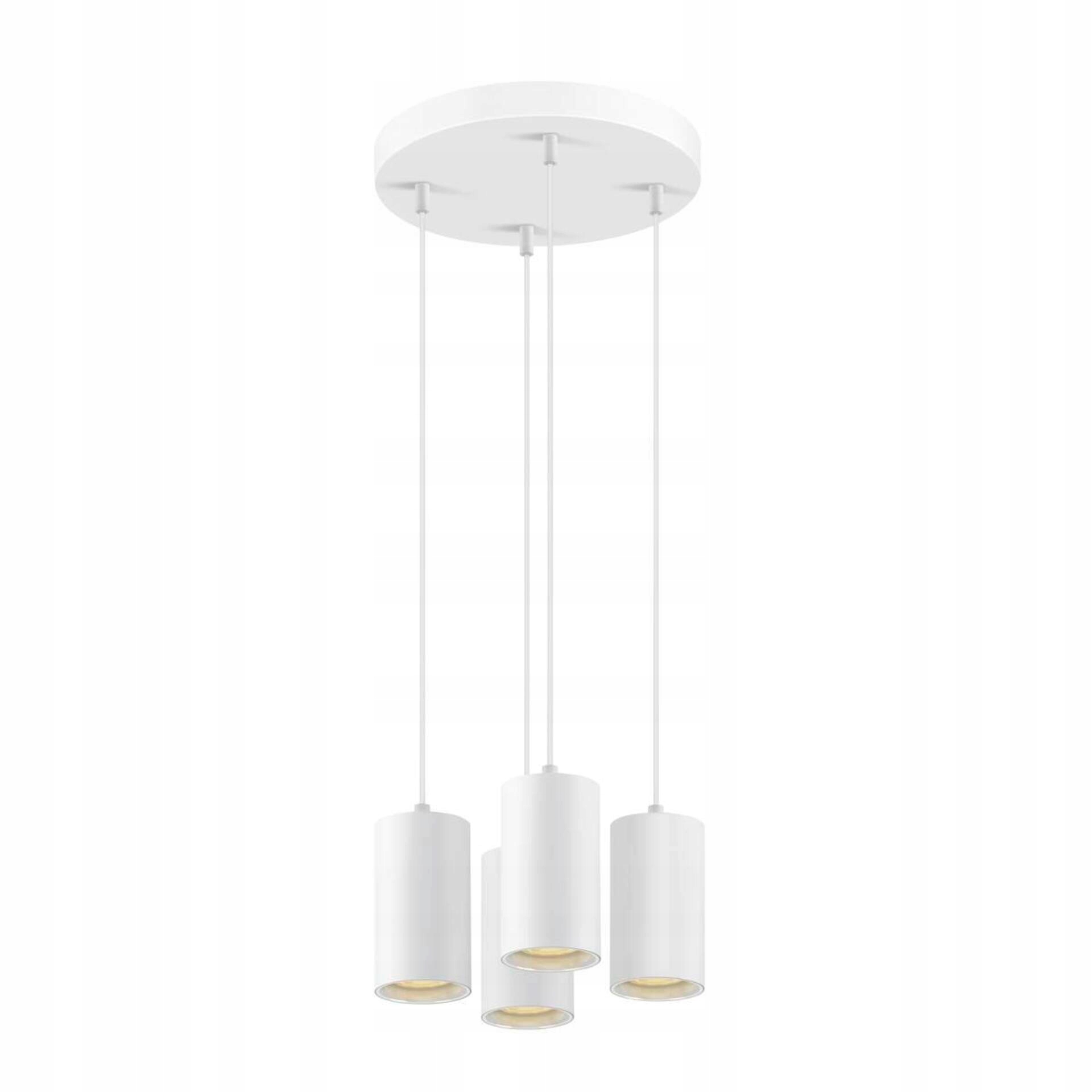 Závesné svietidlo Slv Asto Tube 4x GU10 biela 250 cm