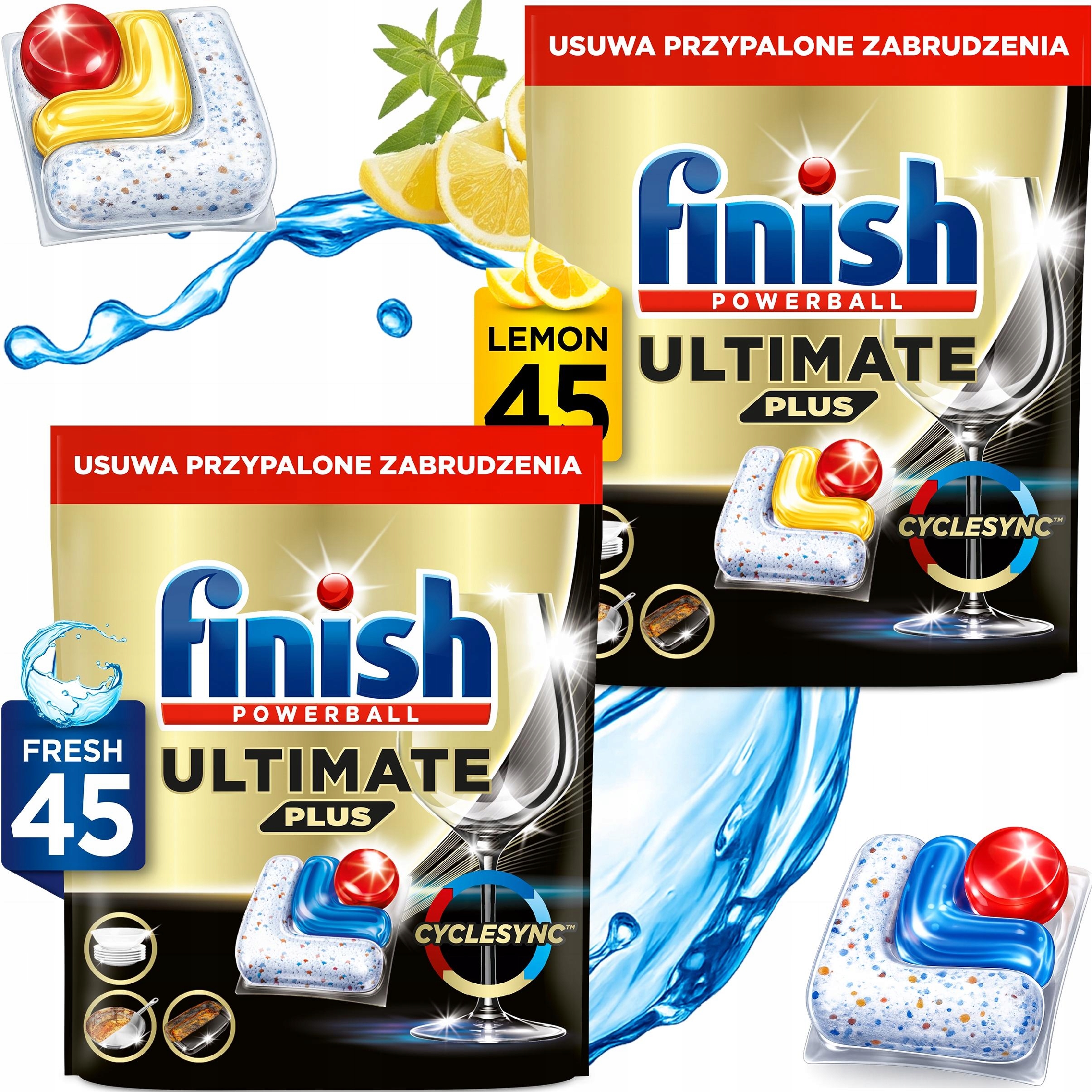 Finish Kapsle Ultimate Plus 45 Lemon Fresh