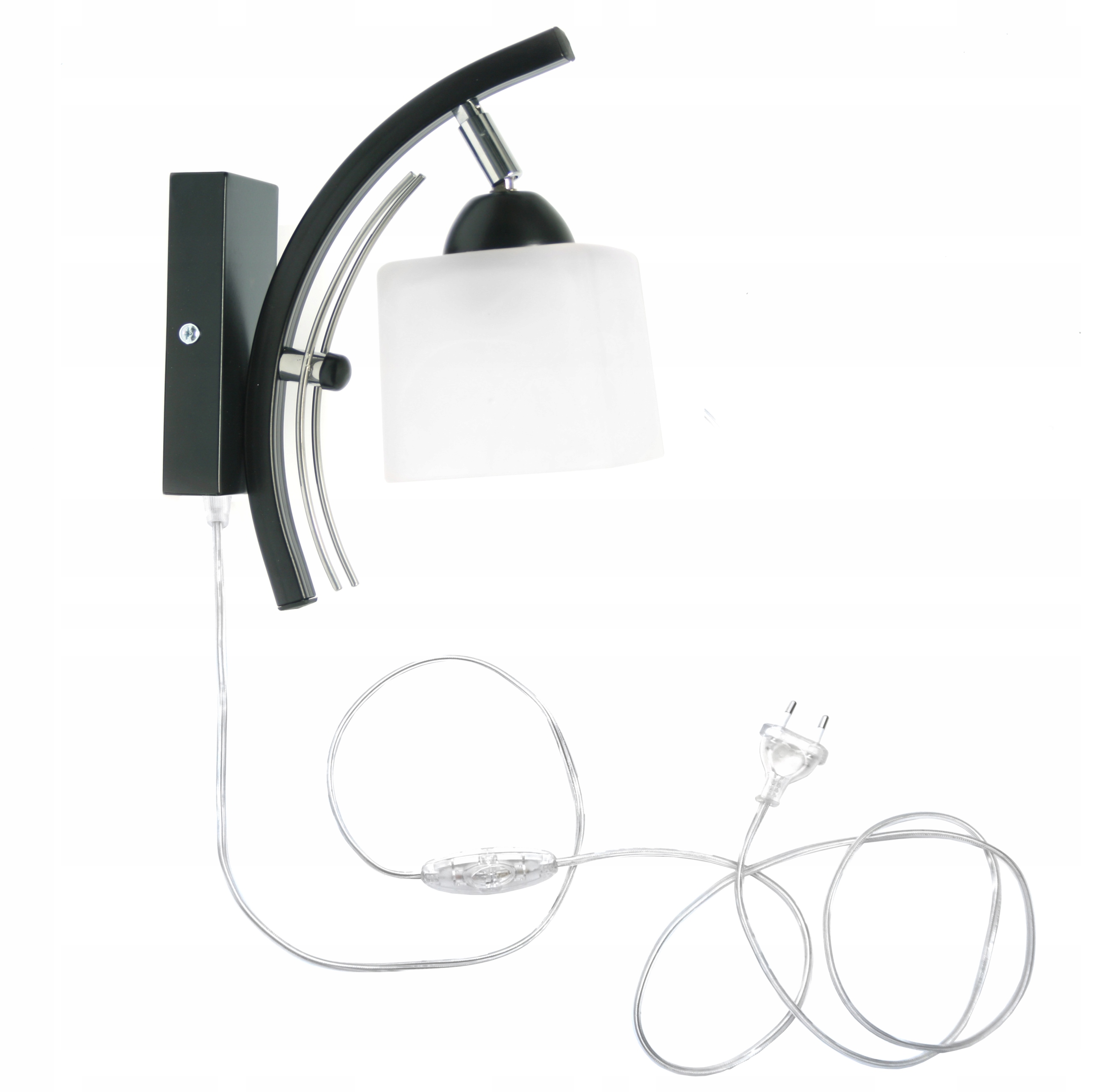 

Lampa Kinkiet FMK1-30-cz Przewód Włącznik Wtyczka