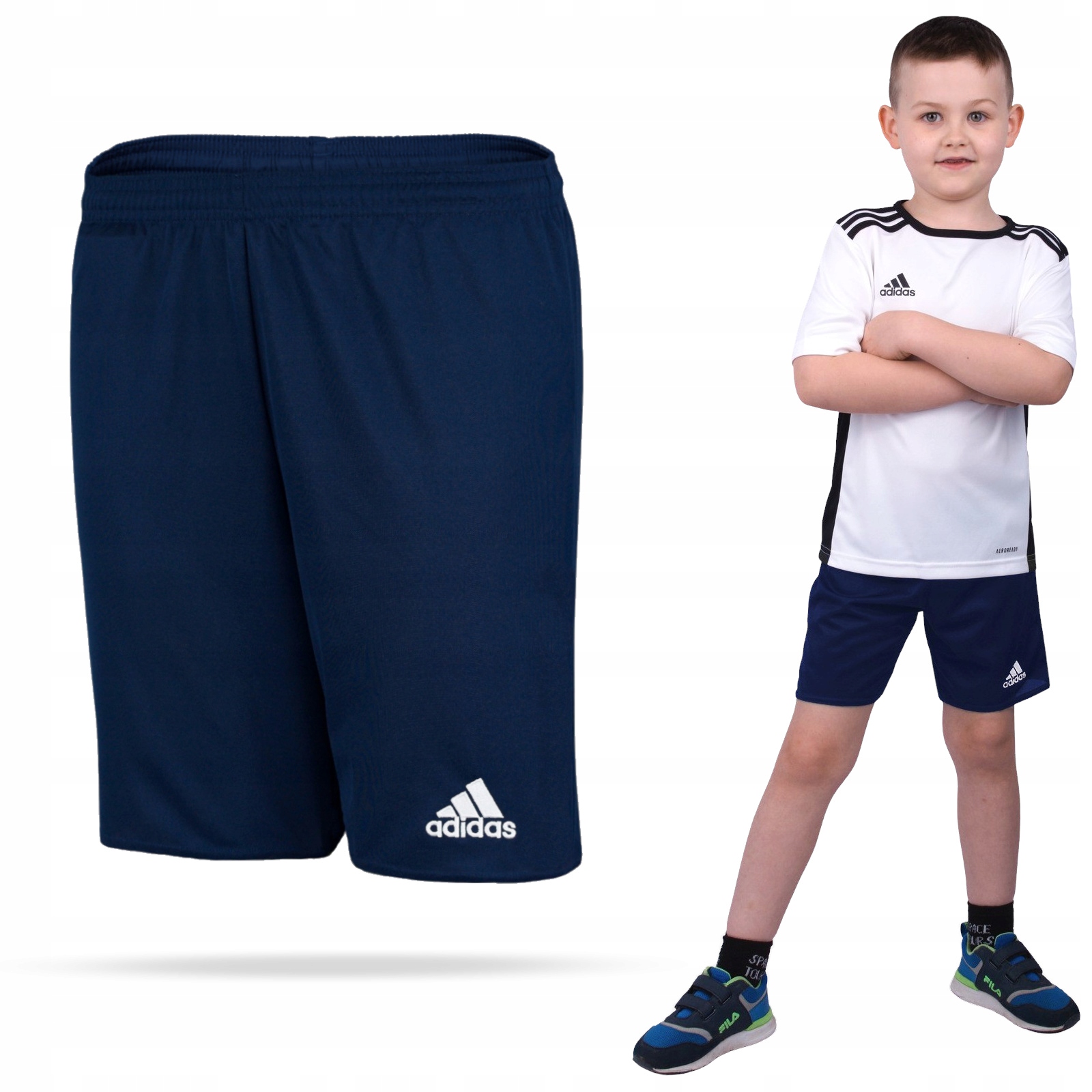 

Krótkie Spodenki Adidas Chłopięce Treningowe 128
