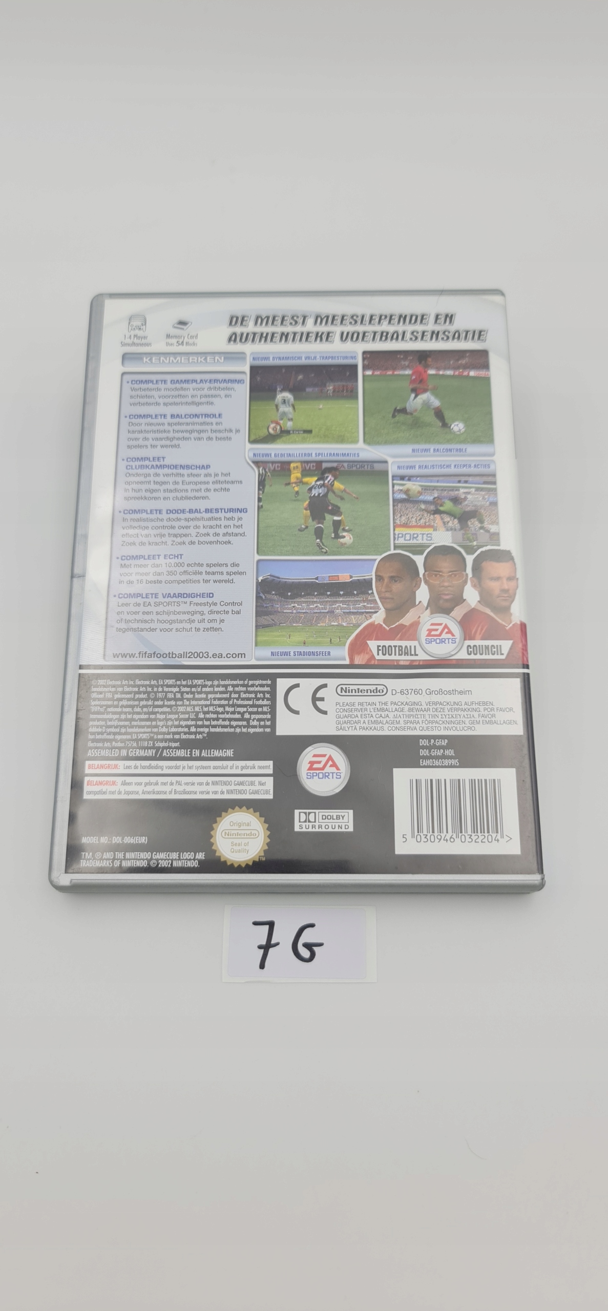 GAMECUBE PAL FIFA FOOTBALL 2003 Producent Nintendo