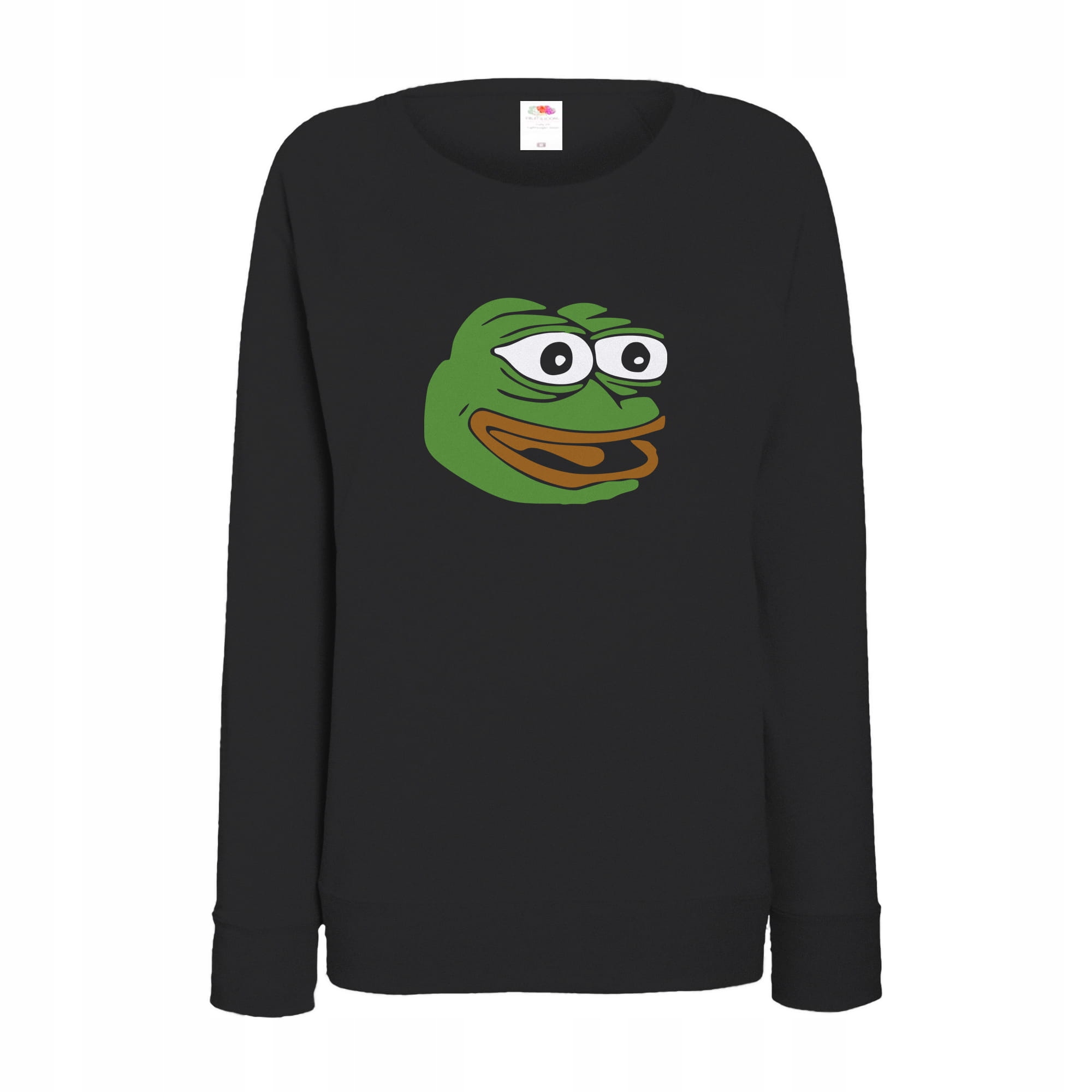 

Pepe uśmiechnięta smutna żaba bluza damska