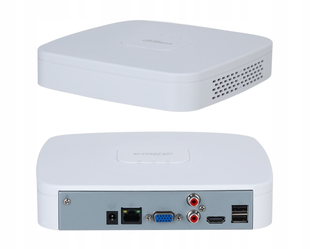 ZESTAW MONITORINGU IP 2 KAMERY 8MPx 4K DAHUA PoE IR + LED 30M Dual Light Liczba obsługiwanych kamer 4