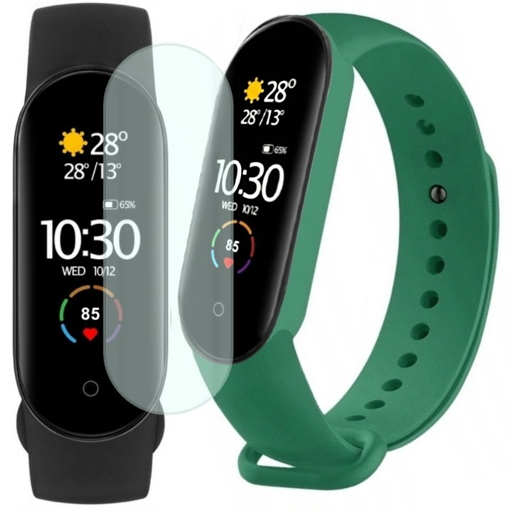 

Xiaomi MI Band 5 Opaska Kolorowy Pasek Folia