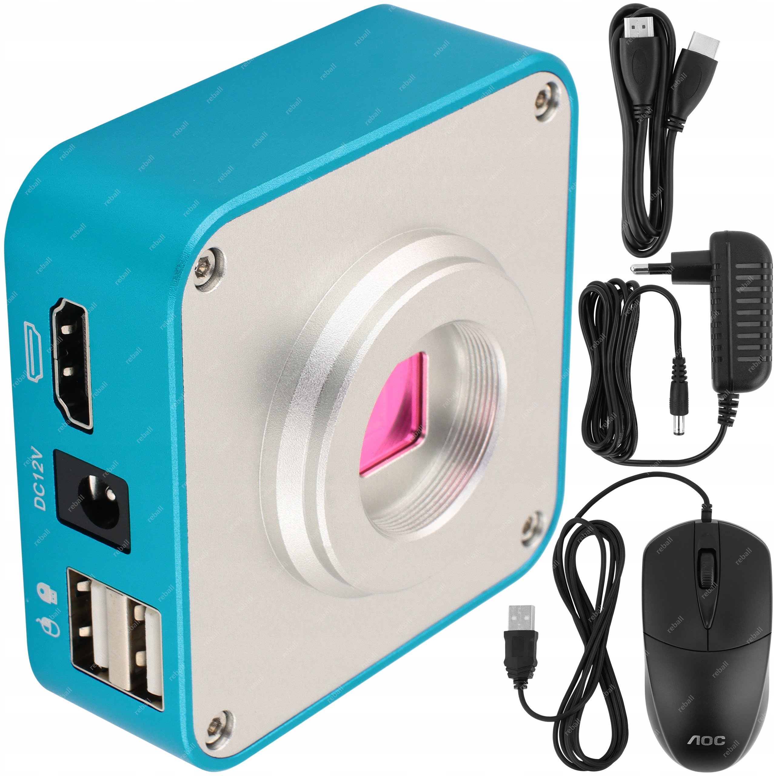 Digitální Kamera Pro Mikroskop Mirkoskopů Fullhd 48Mpix Hdmi S Dimenzováním