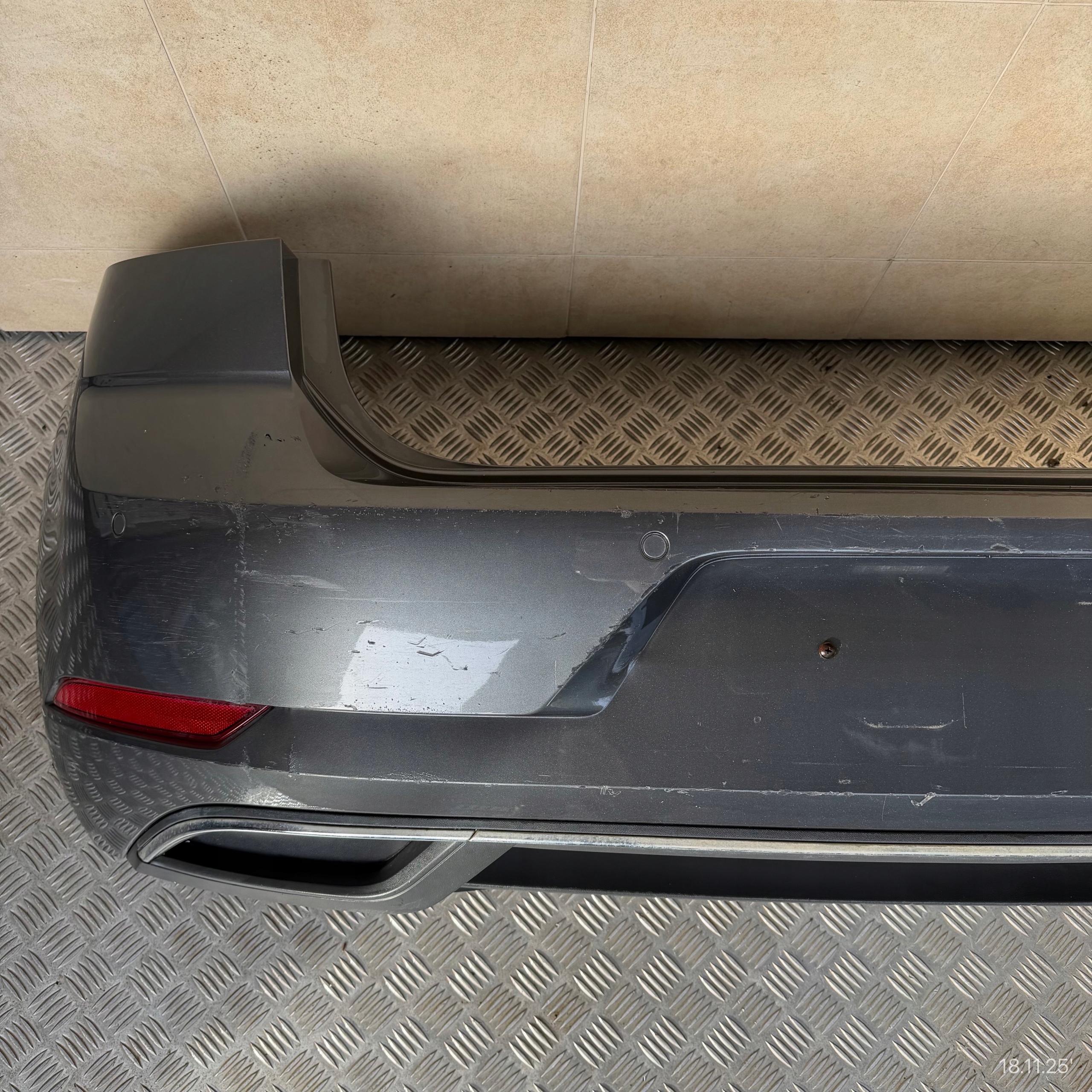 bumper rear complete VW VOLKSWAGEN GOLF VII LIFT 5G0 2017 ROK 4 PDC