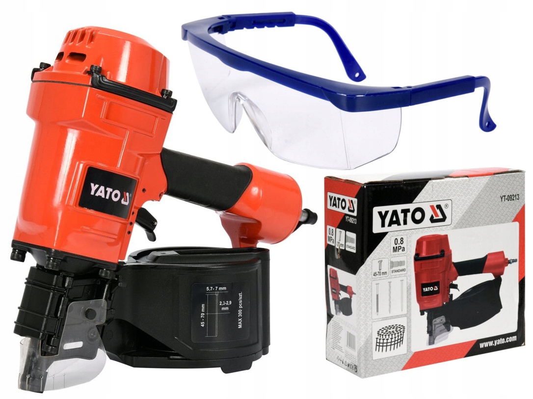 

Yato YT-09213 Gwoździarka bębnowa gwoździe 45-70mm